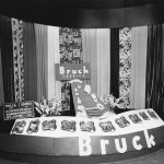 Bruck fabrics promotion booth