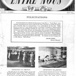 First issue of Entre-Nous magazine