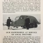 Home care on a snowmobile