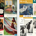 Pages from Bruck Fabric News magazine