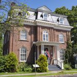 Facade of the Bruck Museum in Cowansville