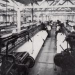View of the Kenwood Weaving Room 1947
