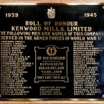 Roll of Honour Plaque