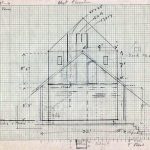Architectural Drawing, circa 1955