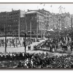 Celebrations on King Street in Saint John, NB