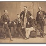 Studio photograph of “The Paris Crew”