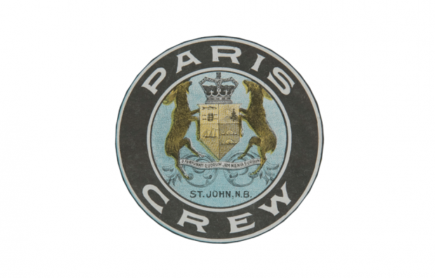 Image of the Paris Crew crest that was used in numerous archival documents and artefacts that were created during the time of The Paris Crew in the 1867 timeframe.