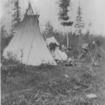 Teepees at Willow Lake