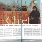 Magazine article on Chief Dorothy McDonald-Hyde