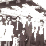 Family Portrait with Elsie Cardinal in 1945