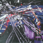Painting by Saulteaux Cree visual artist and actor Mike Holden