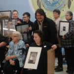 Community members recognize the Women of the Nistawoyou in Fort McMurray, Alberta, on December 13, 2016.