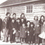 Elsie Cardinal at Conklin School in 1940