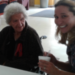 Violet Hansen with Jenny Flett’s Daughter