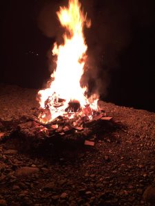 Bonfire on Guy Fawke's night