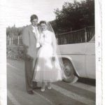 Ruby and Tom King on their Wedding Day