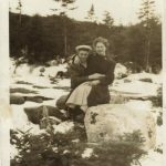 Ruby King with Her Husband to Be