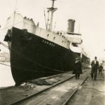 S.S. “Caribou” docked at St. John’s, Newfoundland