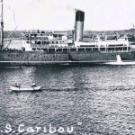 S.S. “Caribou” and dory