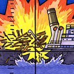 Sinking of S.S. “Caribou”
