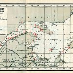 German U-boat map of the Gulf of St. Lawrence