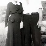 Steward William Currie and his mother