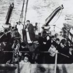 S.S. “Caribou” Survivors aboard H.M.C.S. “Grandmere”