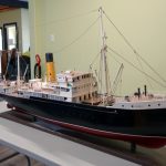 Scale model of S.S. “Caribou”