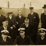Officers aboard S.S. “Caribou”