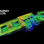 Sonar image of a shipwreck
