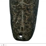 Stone Pipe Bowl With an Anthropomorphic Figure