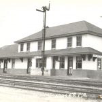 Canadian National Railway Station in Malartic