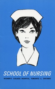 Cover features a stylized drawing of a nurse's head.