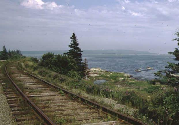 Train tracks and Cole Harbour